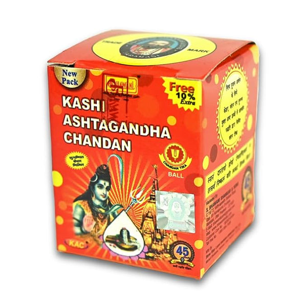 Bhawani Serving Religion Kashi Ashtagandha Chadan Tika - Original Ashtagandha Chandan Boll with Beautiful Fragrance, 50gm | (Pack of 12)