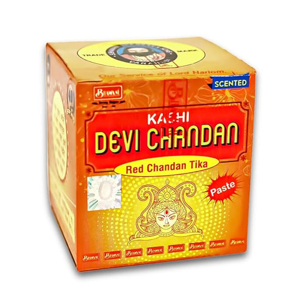 Bhawani Serving Religion Kashi Devi Red Chandan Tika Scented (Paste)