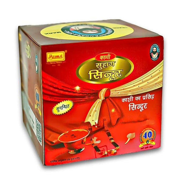 Bhawani Serving Religion Kashi Suhag Sindoor Powder | (Pack of 12)